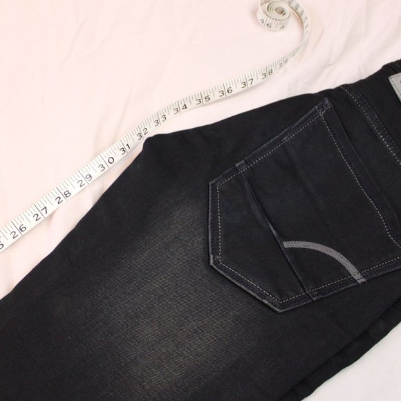 G Star Raw Jeans Men's Size 28 Tailored Fit Black Faded Stretch Denim 3301 D48 - Picture 7 of 16